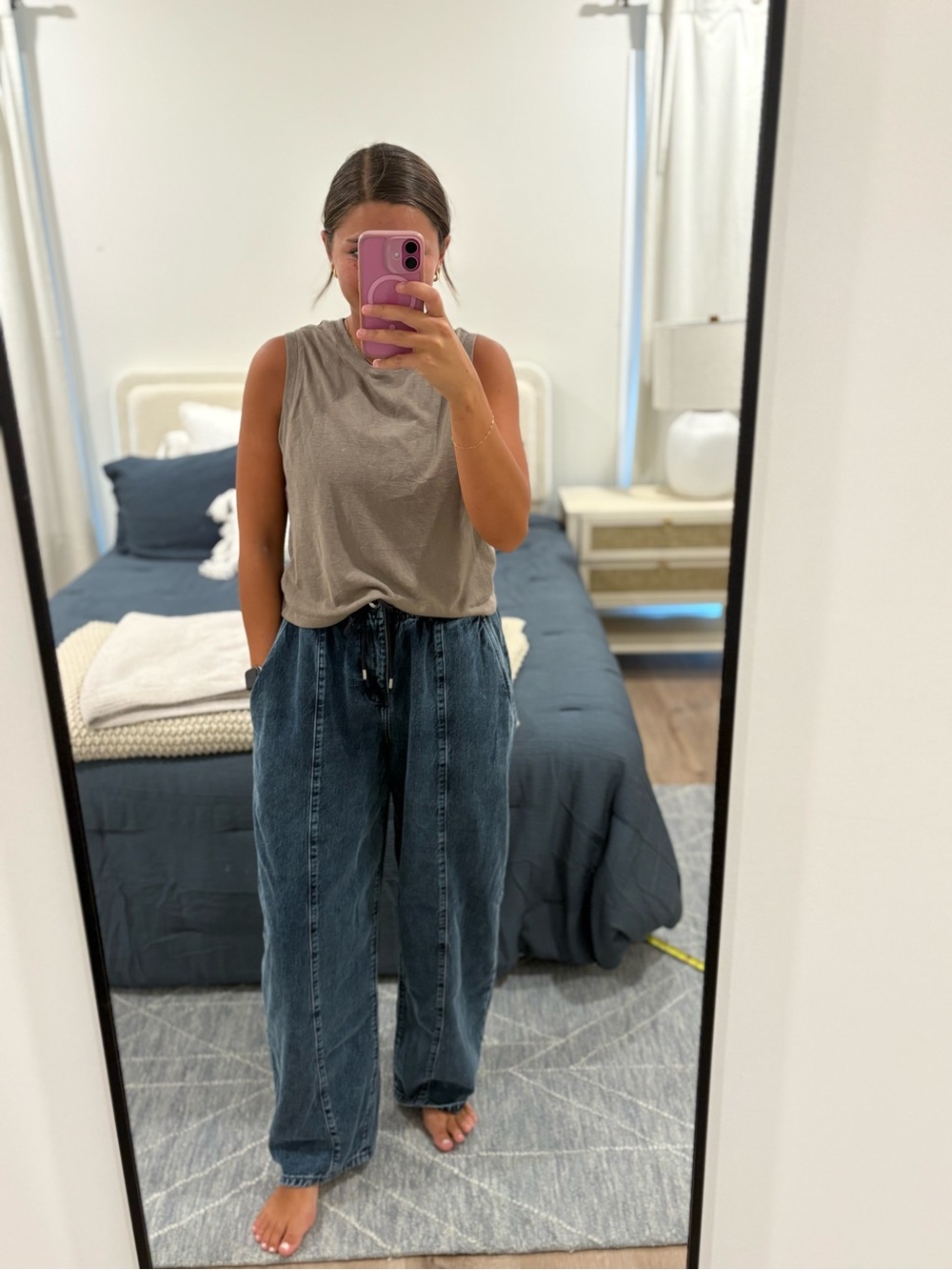 Everlane The Drawstring Baggy Jean Size Small